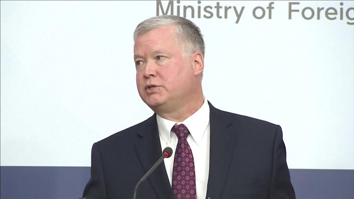 US envoy Stephen Biegun tells North Koreaa
