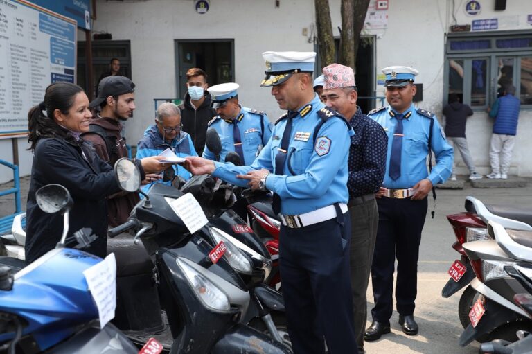 पछिल्लो २४ घण्टामा ५२१ सवारीचालक कारबाहीमा