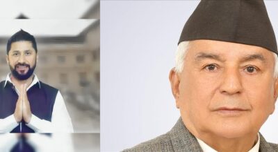 रवि लामिछानेले भेटे राष्ट्रपति : के भयो कुराकानी ?