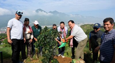 स्ट्यान्डर्ड चार्टर्ड बैंकद्वारा विश्व वातावरण दिवसमा वृक्षारोपण अभियान