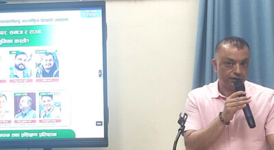 लागुऔषधको समस्याका अत्यन्तै ठूलो सरोकारको विषय हो: सभापति थापा