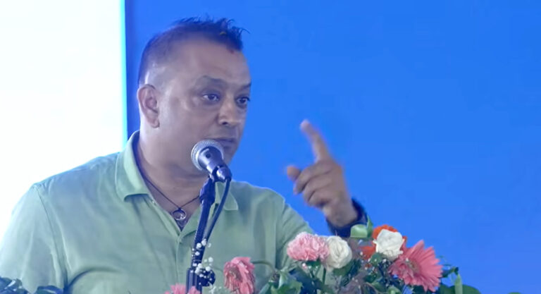रास्वपा नेता- कार्यकर्तालाई गगनले भने : हामीले जस्तो गल्ती नगर्नुस्