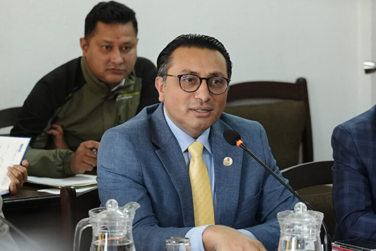 संसद अवरोध गरेर मबारे संगठित रूपमा अफवाह फैलाइयो : अर्थमन्त्री वाग्ले