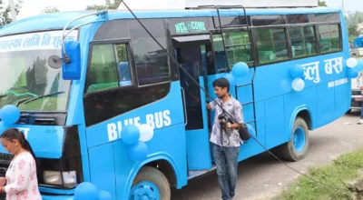 सातै प्रदेशमा ‘ब्लु बस’ सञ्चालन गर्दै बालेन सरकार