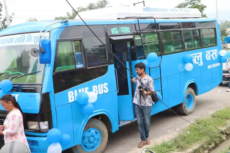 सातै प्रदेशमा ‘ब्लु बस’ सञ्चालन गर्दै बालेन सरकार