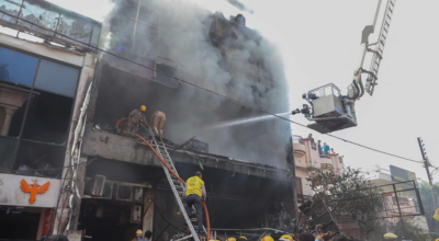 लखनऊमा आगलागी हुँदा कम्तीमा १५ जनाको मृत्यु