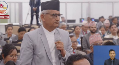 प्रधानमन्त्रीको सट्टा अर्थमन्त्रीले जवाफ दिन खोजेपछि संसद्मा उठ्यो नियमापत्ति