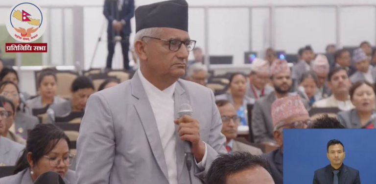 प्रधानमन्त्रीको सट्टा अर्थमन्त्रीले जवाफ दिन खोजेपछि संसद्मा उठ्यो नियमापत्ति