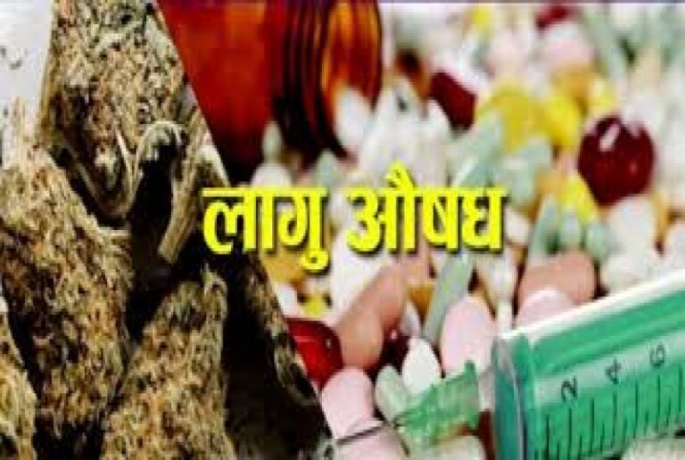 काठभित्र १०० टन लागुऔषध