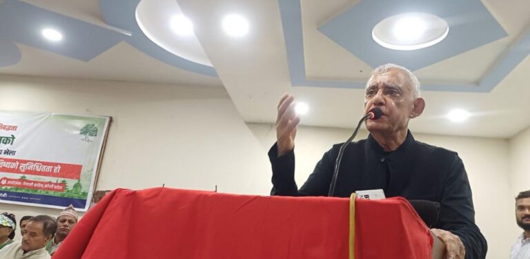 कांग्रेसको वर्तमान अवस्थाप्रति शशांकको चिन्ता, ‘एकता नभए पार्टी झन् कमजोर बन्छ’