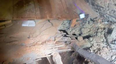 बैतडीमा घर भत्किँदा ३ जना घाइते