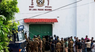 श्रीलङ्काको कारागारमा झडप हुँदा १९ को मृत्यु
