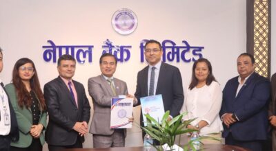 नेपाल बैंक एनपीएस–एनसीएसमा आबद्ध, नेपालपे कार्ड जारी गर्ने सम्झौता