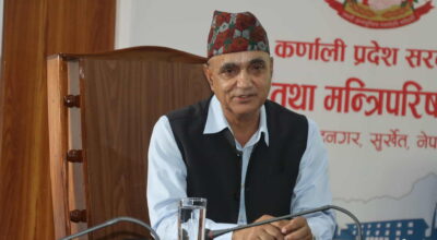 कर्णालीका मुख्यमन्त्री कँडेलले दिए पदबाट राजीनामा