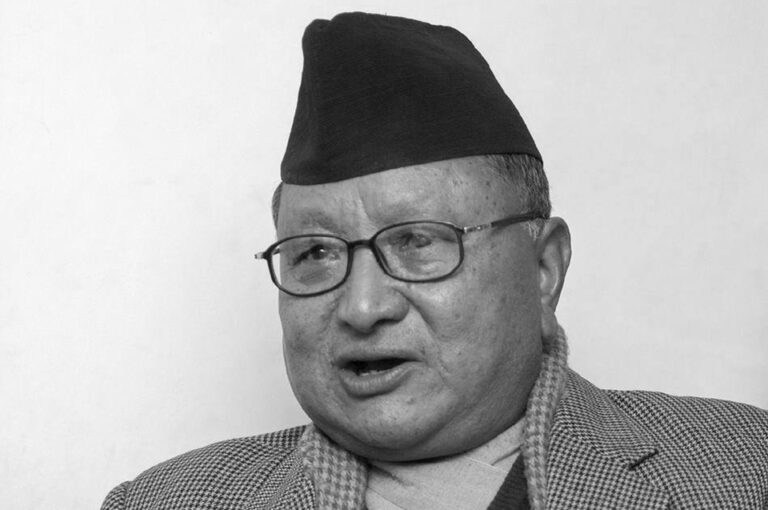 कांग्रेसका वरिष्ठ नेता गोपालमान श्रेष्ठको निधन
