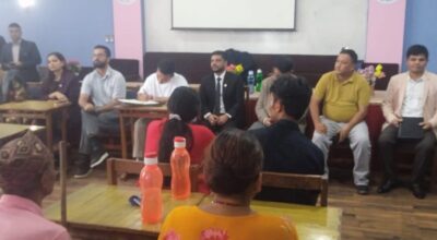 खरिपाटी होल्डिङ सेन्टरमा मन्त्रीहरूको ओइरो,  भने : ढुक्क हुनु लालपुर्जा दिन्छौ