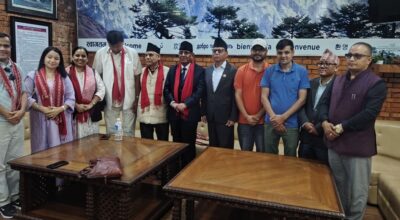संयोजक दाहाल किन गए श्रीलंका